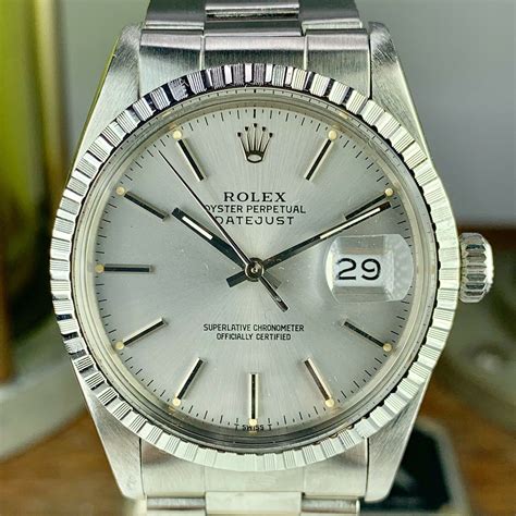 rolex zilver vintage